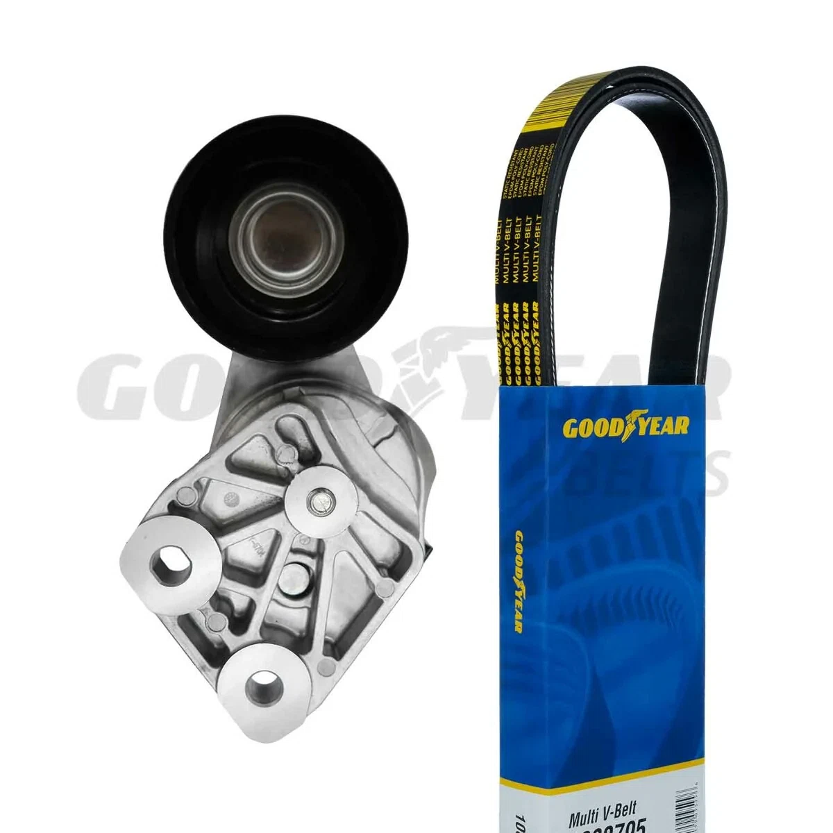 2008-2009 Mack GU7 Serpentine Belt Drive Component Kit Goodyear 3289